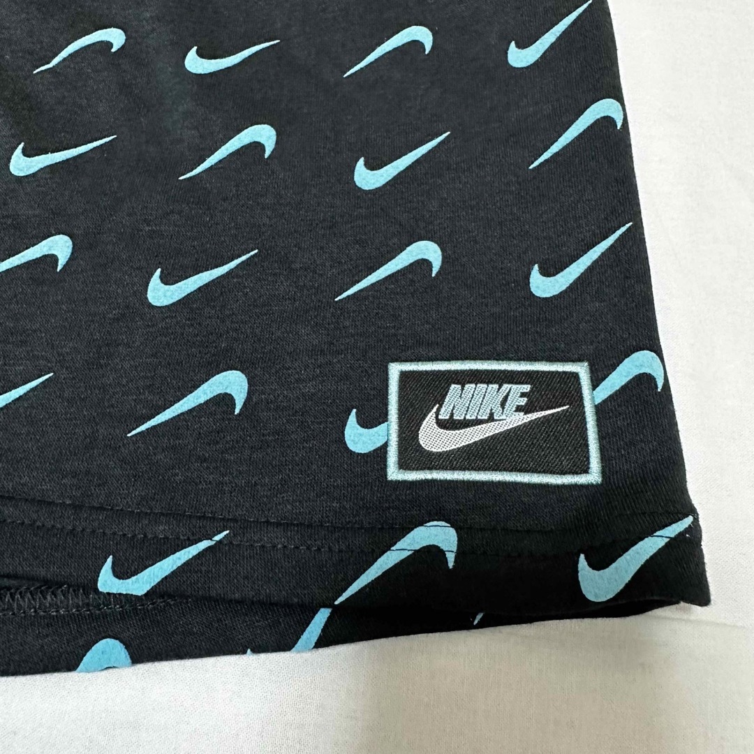 NIKE(ナイキ)の新品　NIKE ナイキ　裏起毛　総柄　スカート　S レディースのスカート(ミニスカート)の商品写真