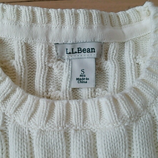 L.L.Bean(エルエルビーン)のエルエルビーン ケーブルニット レディースのトップス(ニット/セーター)の商品写真