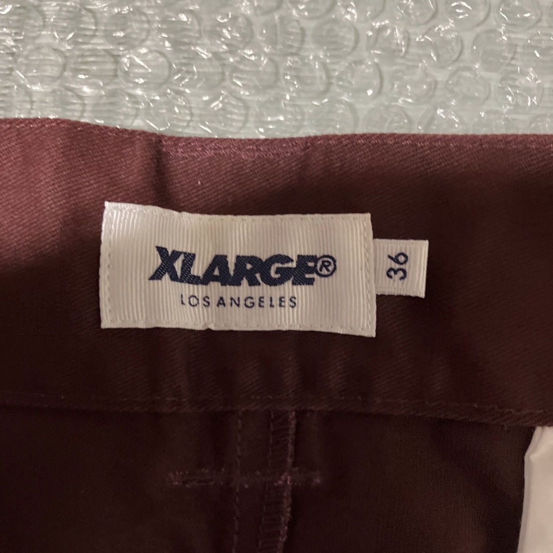 XLARGE(エクストララージ)のXLARGE タックパンツ メンズのパンツ(ワークパンツ/カーゴパンツ)の商品写真