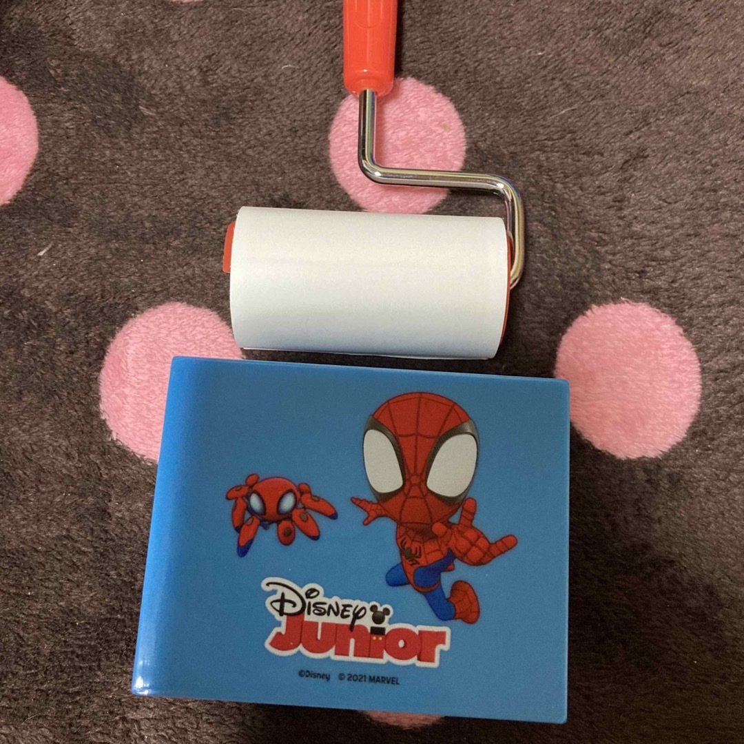 スパイダーマン　コロコロ　掃除 エンタメ/ホビーのおもちゃ/ぬいぐるみ(キャラクターグッズ)の商品写真