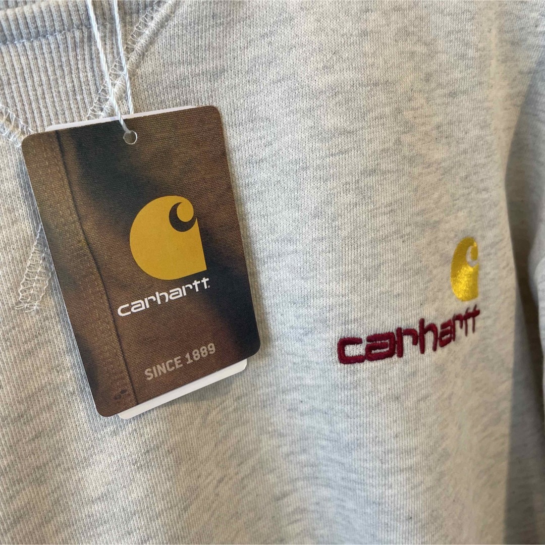 【大人気！】Carhartt カーハート　トレーナー　スウェット　刺繍ロゴ　新品