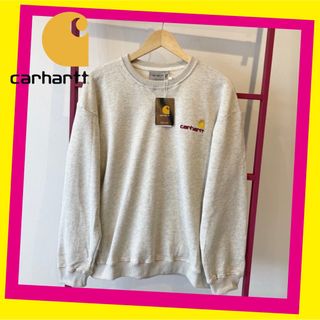 カーハート(carhartt)の【大人気！】Carhartt カーハート　トレーナー　スウェット　刺繍ロゴ　新品(スウェット)