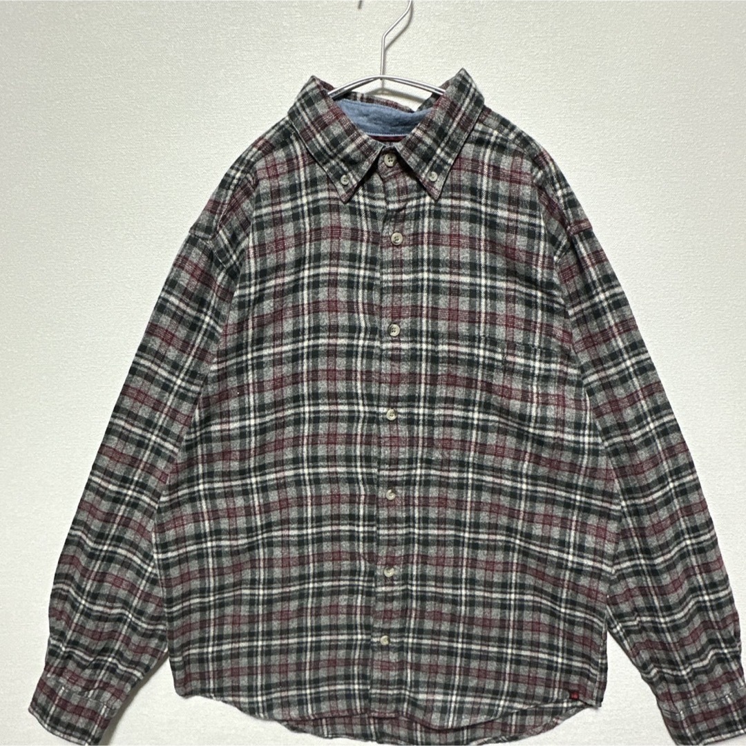 Woolrich ウールリッチ ボタンダウンシャツ 長袖 チェック M 海外 1