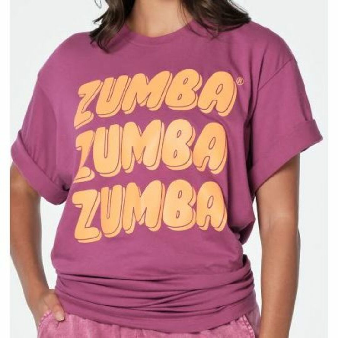 ズンバ ZUMBA 新品 正規品 Tシャツ フリー フリーサイズ - エクササイズ