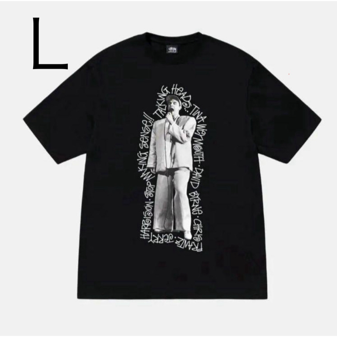 Stussy TAKING HEADS MAKING SENSE Tee L