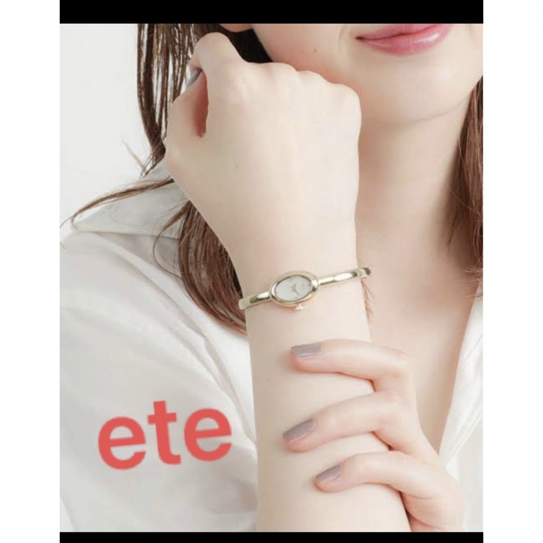 ete - 美品エテeteバングルウォッチクリスマスボーナス結婚式ドーム