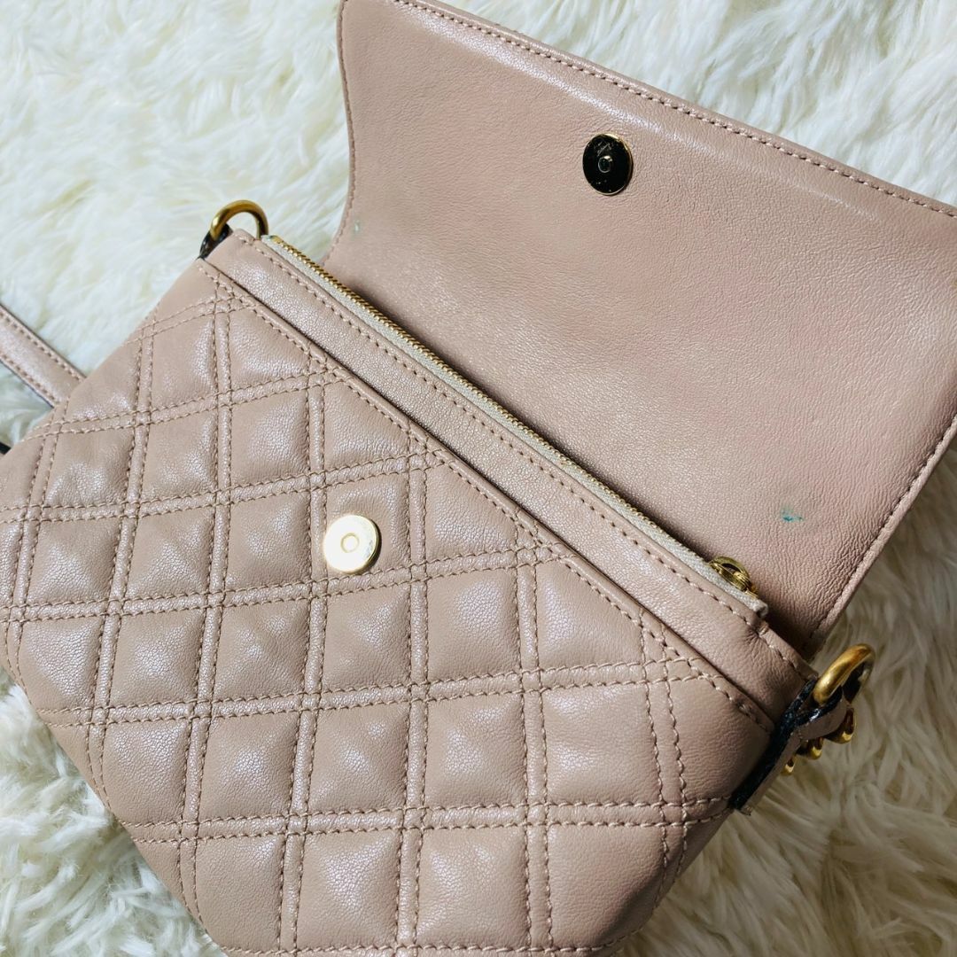 美品☆MARC JACOBSマークジェイコブス チェーンショルダーバッグ 財布