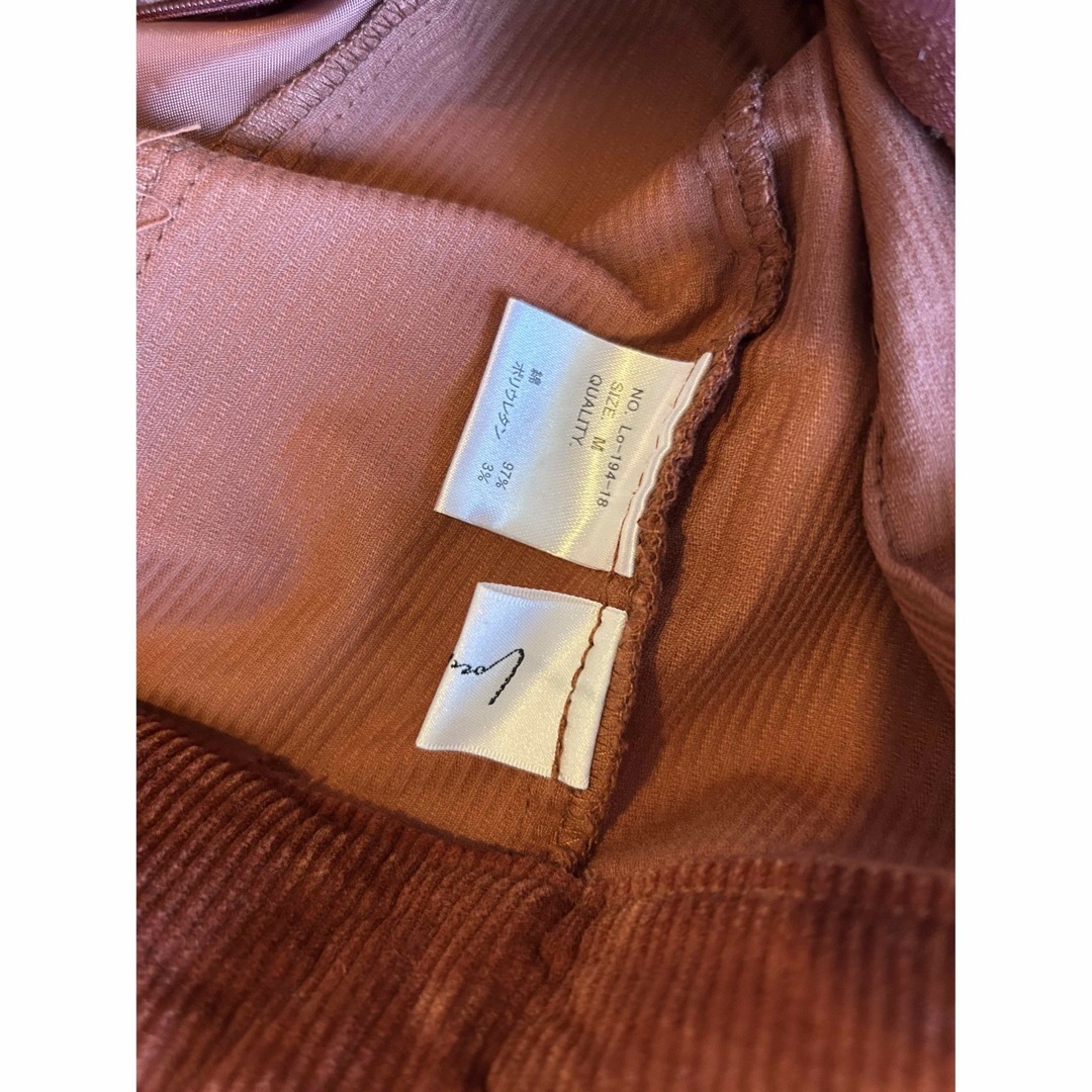 louren コーデュロイサロペット 2