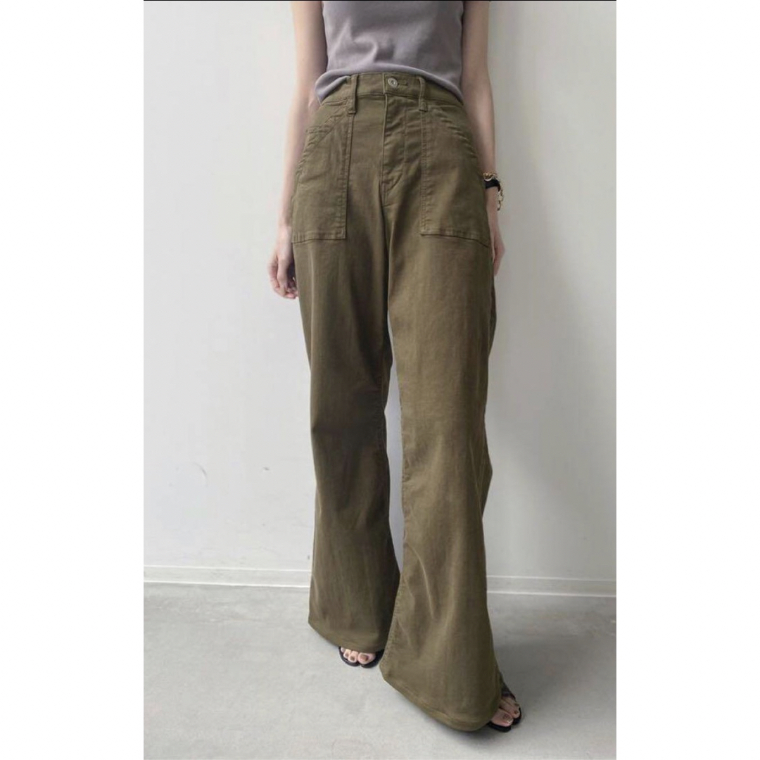 L'Appartement DEUXIEME CLASSE(アパルトモンドゥーズィエムクラス)のアパルトモン GOOD GRIEF！BAKER WIDE LEG PANTS  レディースのパンツ(カジュアルパンツ)の商品写真