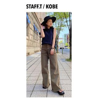 アパルトモンドゥーズィエムクラス(L'Appartement DEUXIEME CLASSE)のアパルトモン GOOD GRIEF！BAKER WIDE LEG PANTS (カジュアルパンツ)