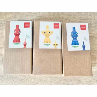 ピクミン　一輪挿し　3種セット　　赤ピクミン　青ピクミン　黄ピクミン(キャラクターグッズ)
