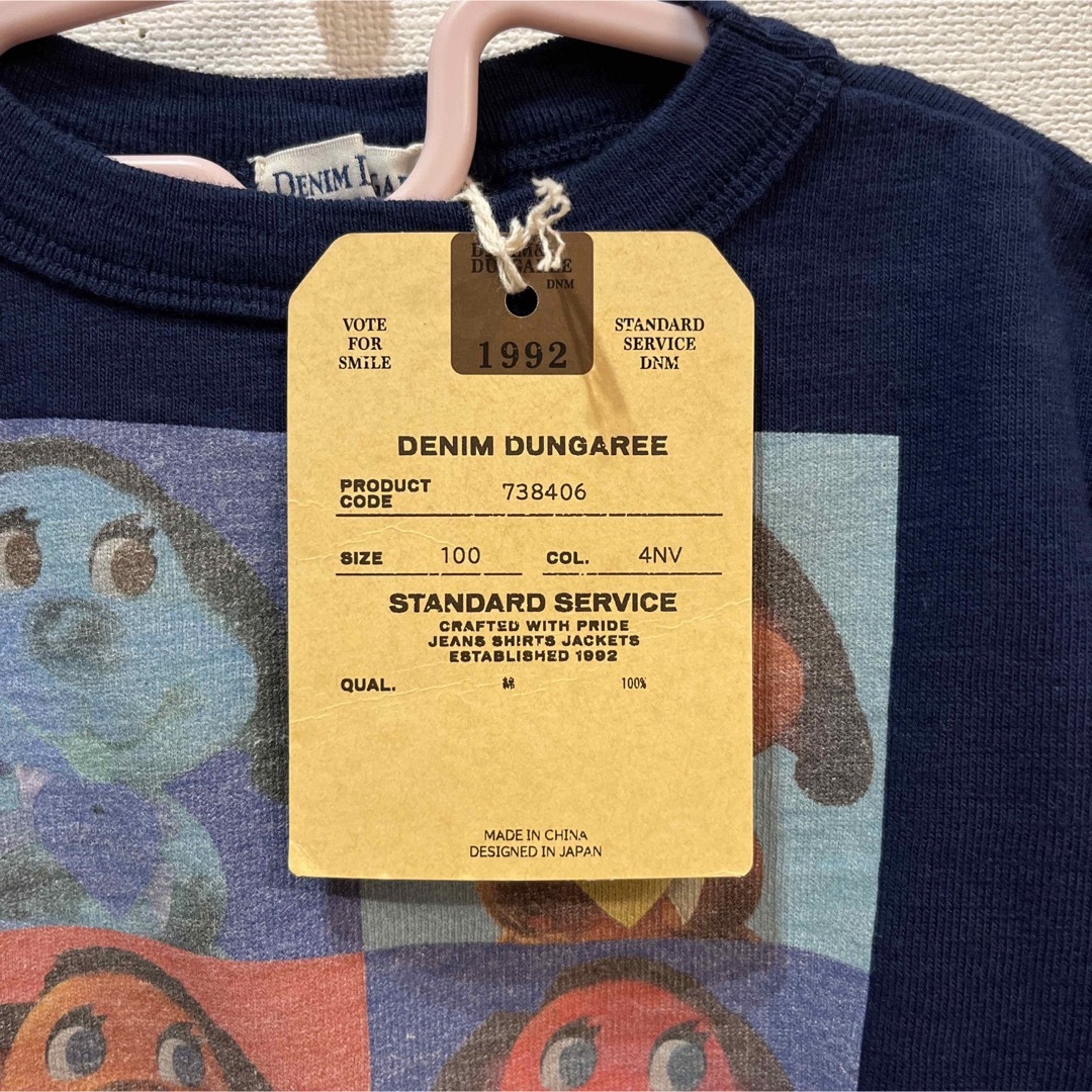DENIM DUNGAREE - 【新品】デニムダンガリー Tシャツ 100cmの通販 by m1992shop｜デニムダンガリーならラクマ