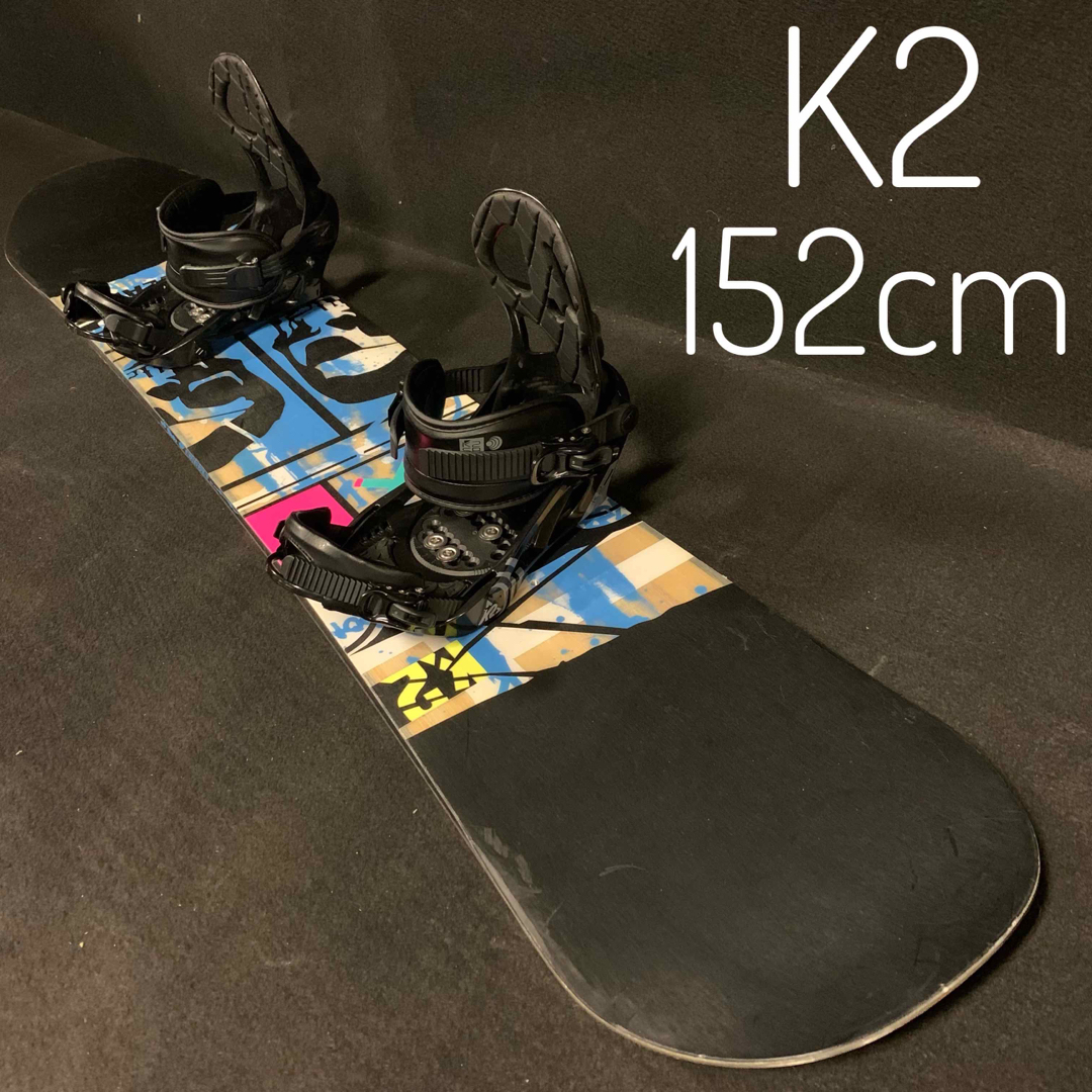 RIDE CROOK 152cm スノーボード　K2バインディング　SONIC