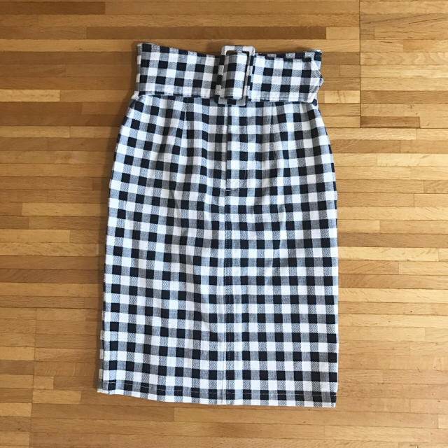 SNIDEL(スナイデル)のギンガムタイトスカート レディースのスカート(ひざ丈スカート)の商品写真