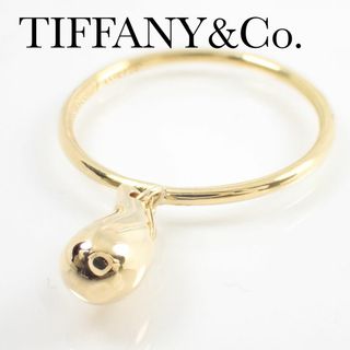 ティファニー(Tiffany & Co.)のティファニー TIFFANY  K18YG ティアドロップ リング 13号(リング(指輪))