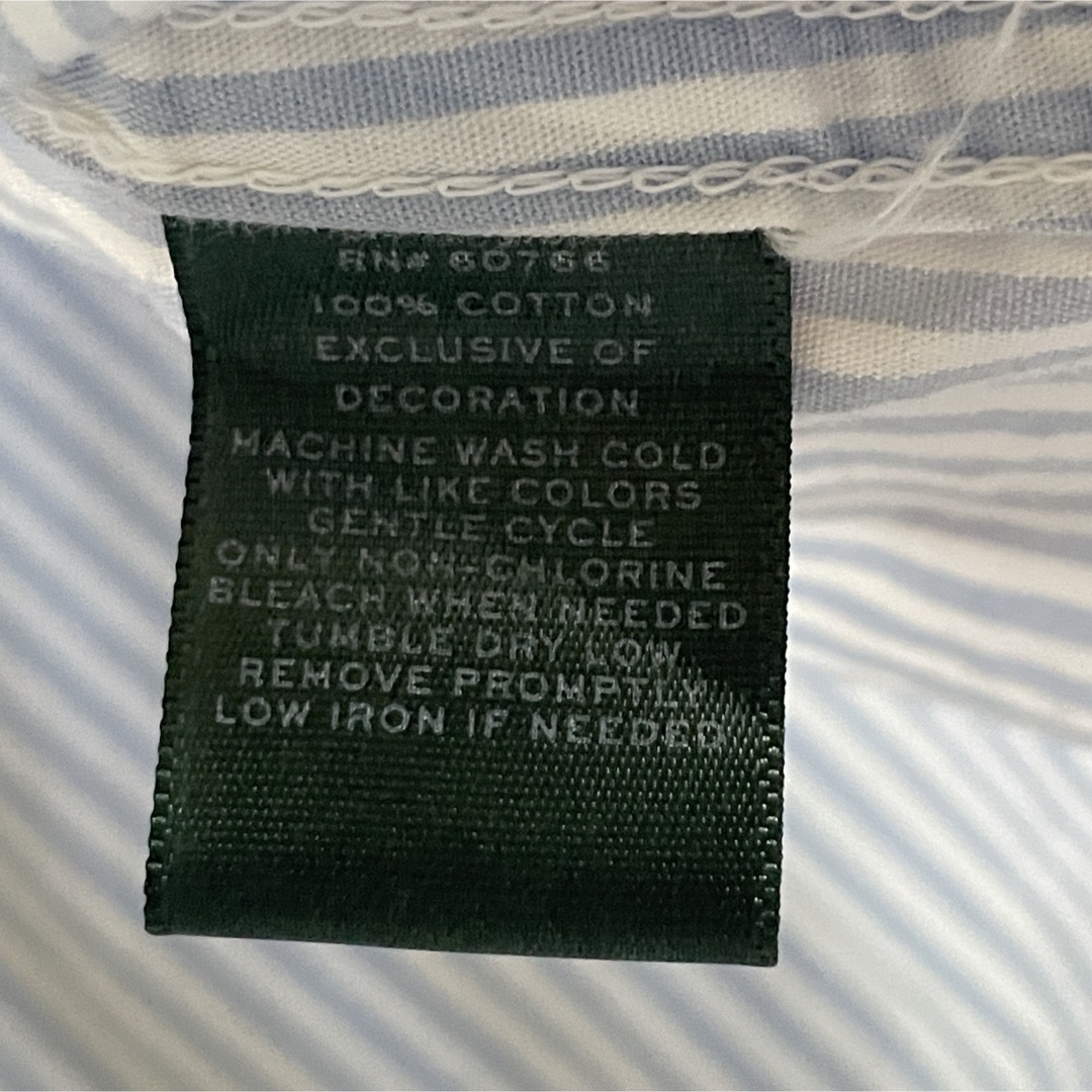 Ralph Lauren - ローレンラルフローレン ストライプ シャツ 刺繍ロゴ ...