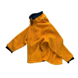 エルエルビーン(L.L.Bean)の90s L.L.Bean fleece jacket オレンジ × ネイビー(ブルゾン)