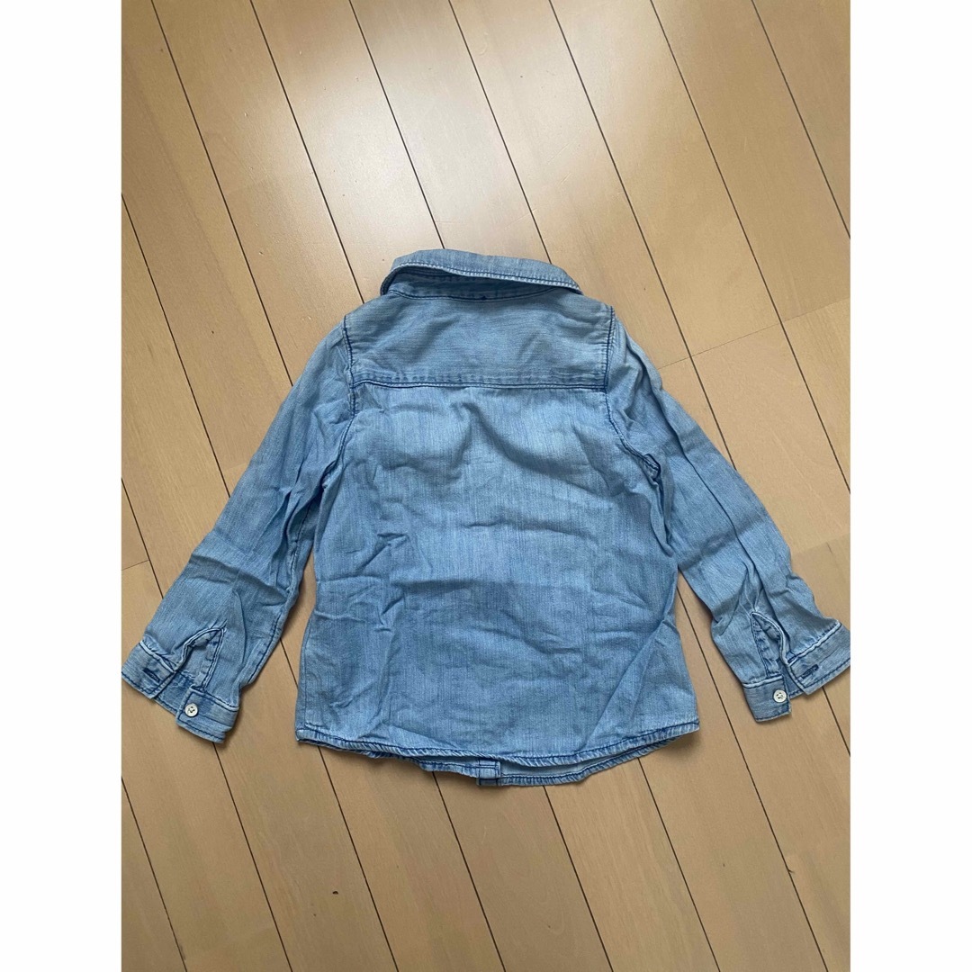 babyGAP(ベビーギャップ)のbabyGap＊長袖シャツ キッズ/ベビー/マタニティのキッズ服女の子用(90cm~)(ブラウス)の商品写真