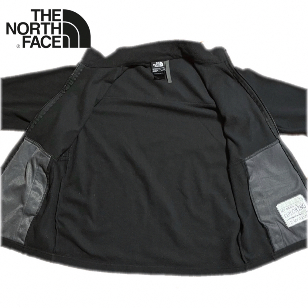 THE NORTH FACE ノースフェイス デナリジャケット ブラック ジップ 5