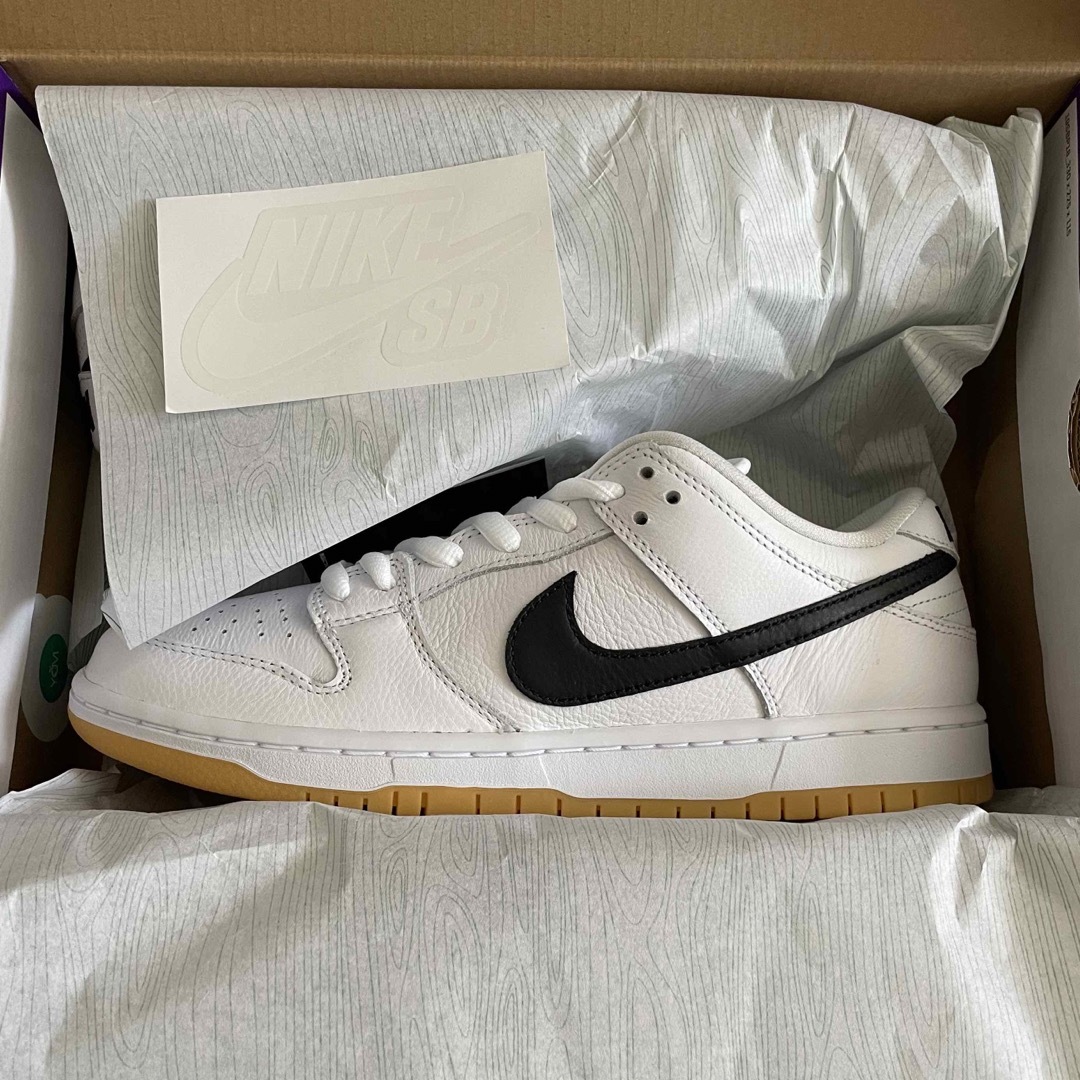 Nike SB Dunk Low Pro "White-Gum" 27.5cm