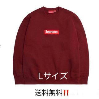 supreme box logo トレーナー　L size