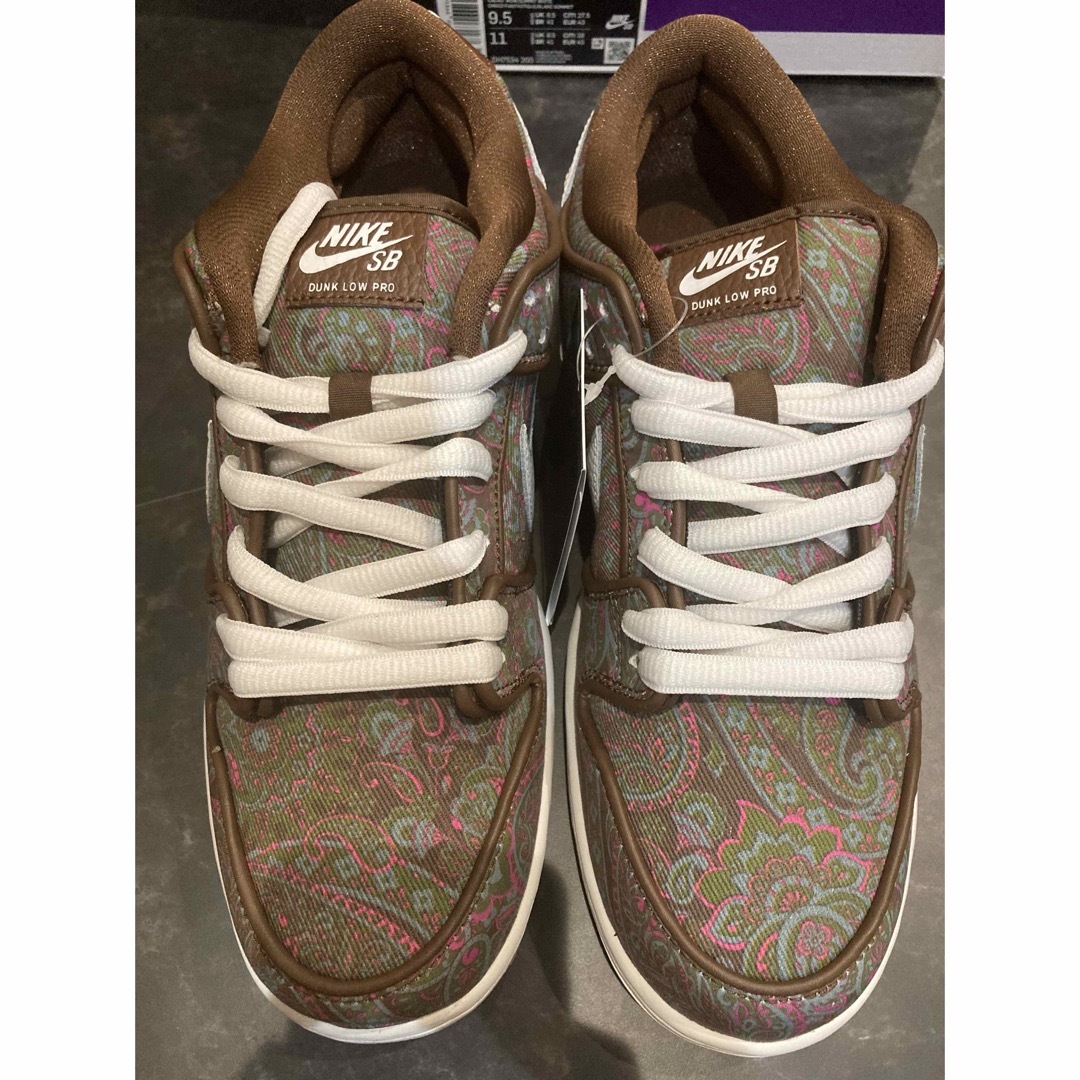 Dunk SB  Low PRM Brown Paisley 2