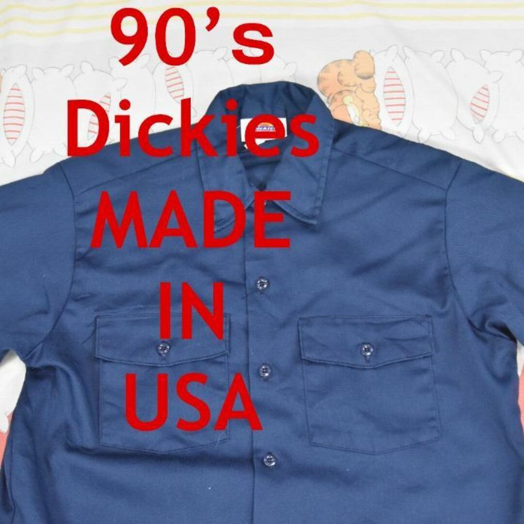 80s Dickies ディッキーズ　シャツ　ビンテージ　レア