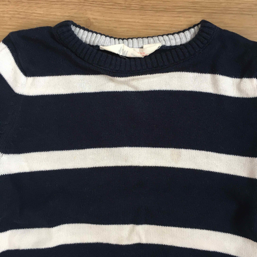 H&M セーター　92 キッズ/ベビー/マタニティのキッズ服男の子用(90cm~)(ニット)の商品写真