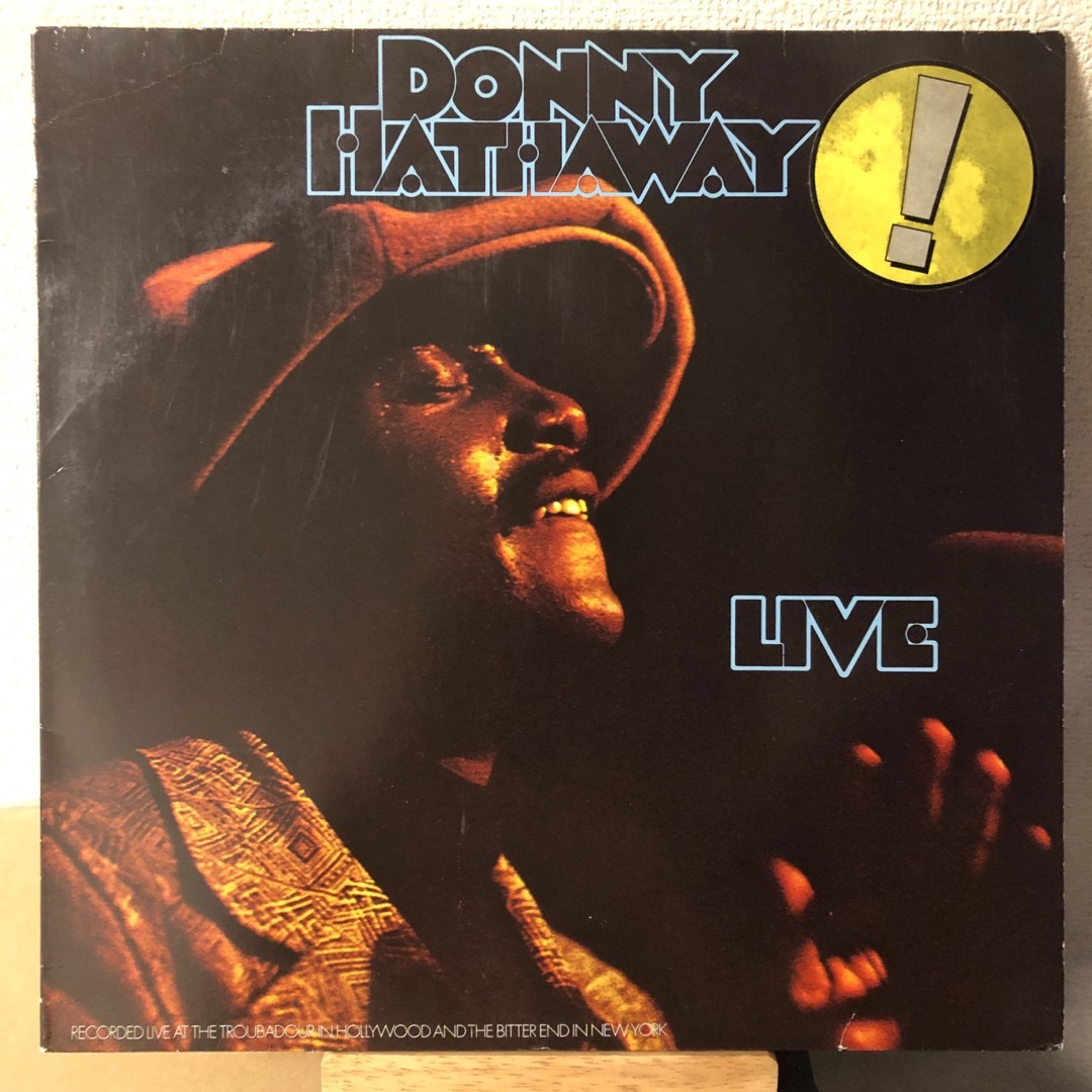 Donny Hathaway Live レコード LP ライブ ライヴ アナログ