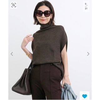 アパルトモンドゥーズィエムクラス(L'Appartement DEUXIEME CLASSE)のL'Appartement 【マークケンリードミノタン】KNIT VEST(ベスト/ジレ)