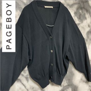 ページボーイ(PAGEBOY)のカーディガン ボリューム袖(カーディガン)