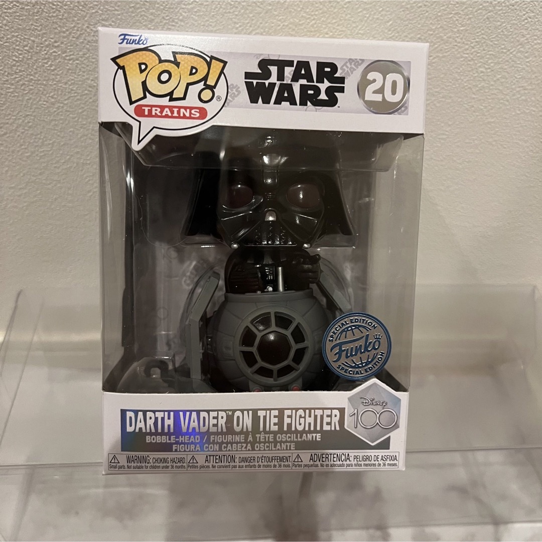 FUNKO POP! SW ダースベイダー　タイファイター　ディズニー100周年