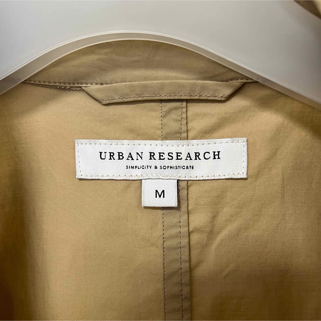 URBAN RESEARCH(アーバンリサーチ)の【美品】URBAN RESEARCH アーバンリサーチ ステンカラーコート メンズのジャケット/アウター(ステンカラーコート)の商品写真