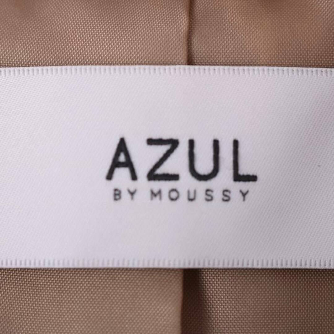 アズールバイマウジー チェスターコート ロングコート ボア 無地 アウター レディース Sサイズ ベージュ AZUL by moussy 2