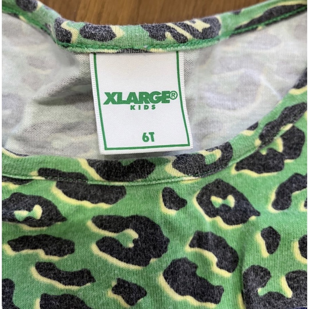 XLARGE(エクストララージ)のXLARGE KIDS 120cm ロンT キッズ/ベビー/マタニティのキッズ服男の子用(90cm~)(Tシャツ/カットソー)の商品写真