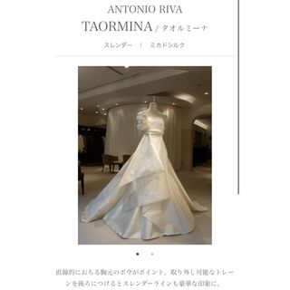 アントニオリーヴァ サイズ7〜9号 Antonio riva ウェディングドレスの ...