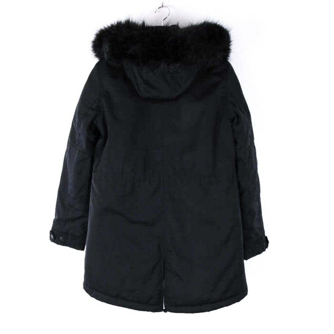 ZARA - ザラ モッズコート ブルゾン 中綿 ミドル丈 ファー フード 無地 ZARA - ザラ モッズコート ブルゾン 中綿 ミドル丈 ファー フード 無地