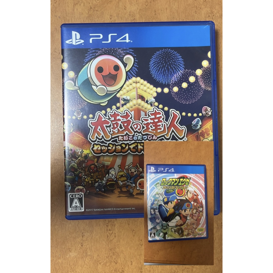 CAPCOM - PS4カセット 太鼓の達人とロックマンエグゼの通販 by ざわ