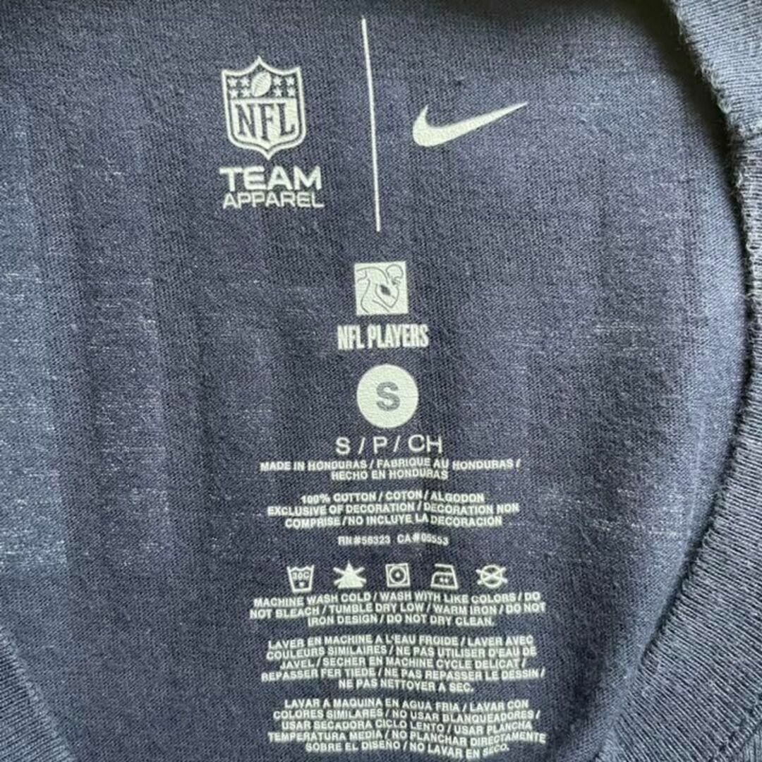 【アメリカ❗️】NIKE ナイキ　NFL コラボ　ネイビー　紺色　スポーティ