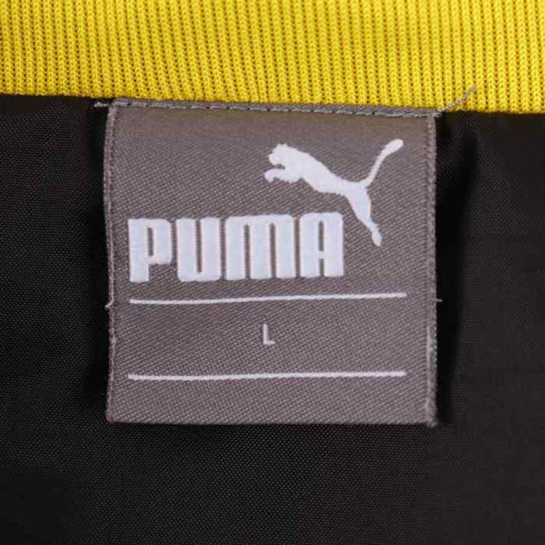 PUMA(プーマ)のプーマ ナイロンジャケット ウインドブレーカー 中綿入り アウター スポーツウエア ブルゾン メンズ Lサイズ ブラック PUMA メンズのジャケット/アウター(ナイロンジャケット)の商品写真