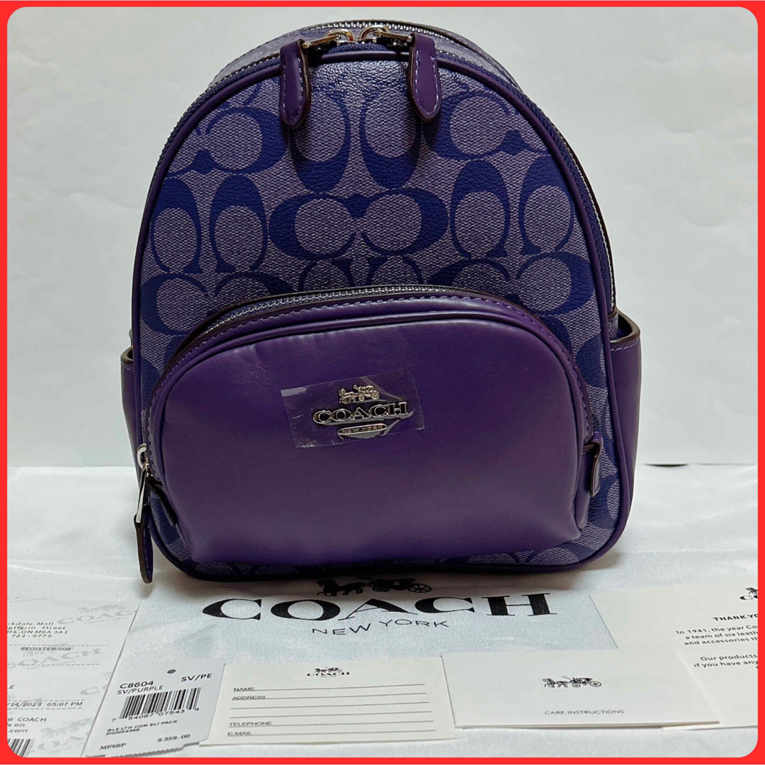 美品 コーチ COACH リュック バッグ チャーリー 03-23093006