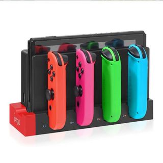 新品　送料無料　Switch スイッチ ジョイコン 4台同時　充電スタンド(その他)