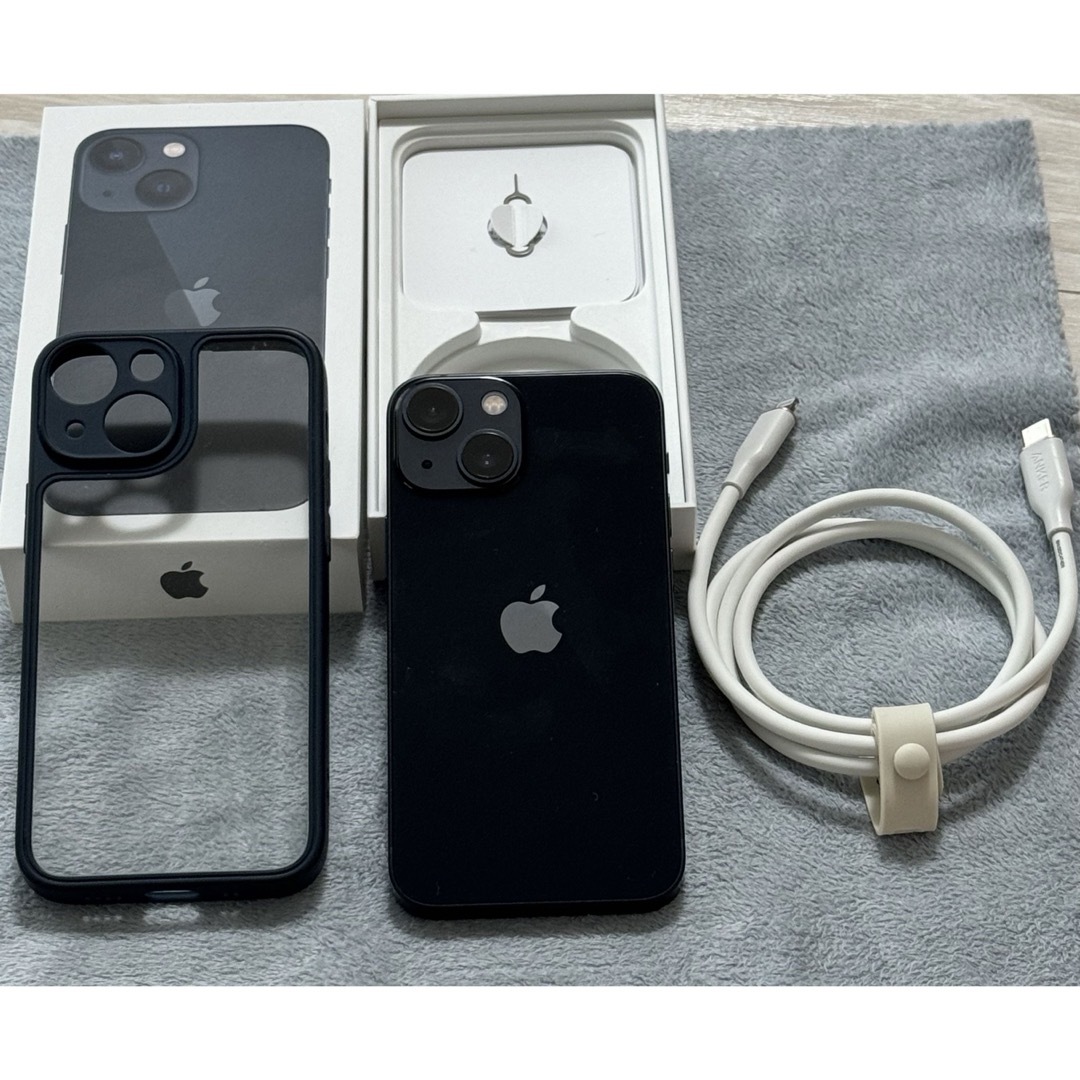 iPhone(アイフォーン)のお値下げ　iPhone 13 mini ミッドナイト 256 GB SIMフリー スマホ/家電/カメラのスマートフォン/携帯電話(スマートフォン本体)の商品写真