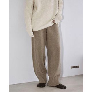 美品36 TODAYFUL トゥデイフル ソフトウールパンツ 定価19,600