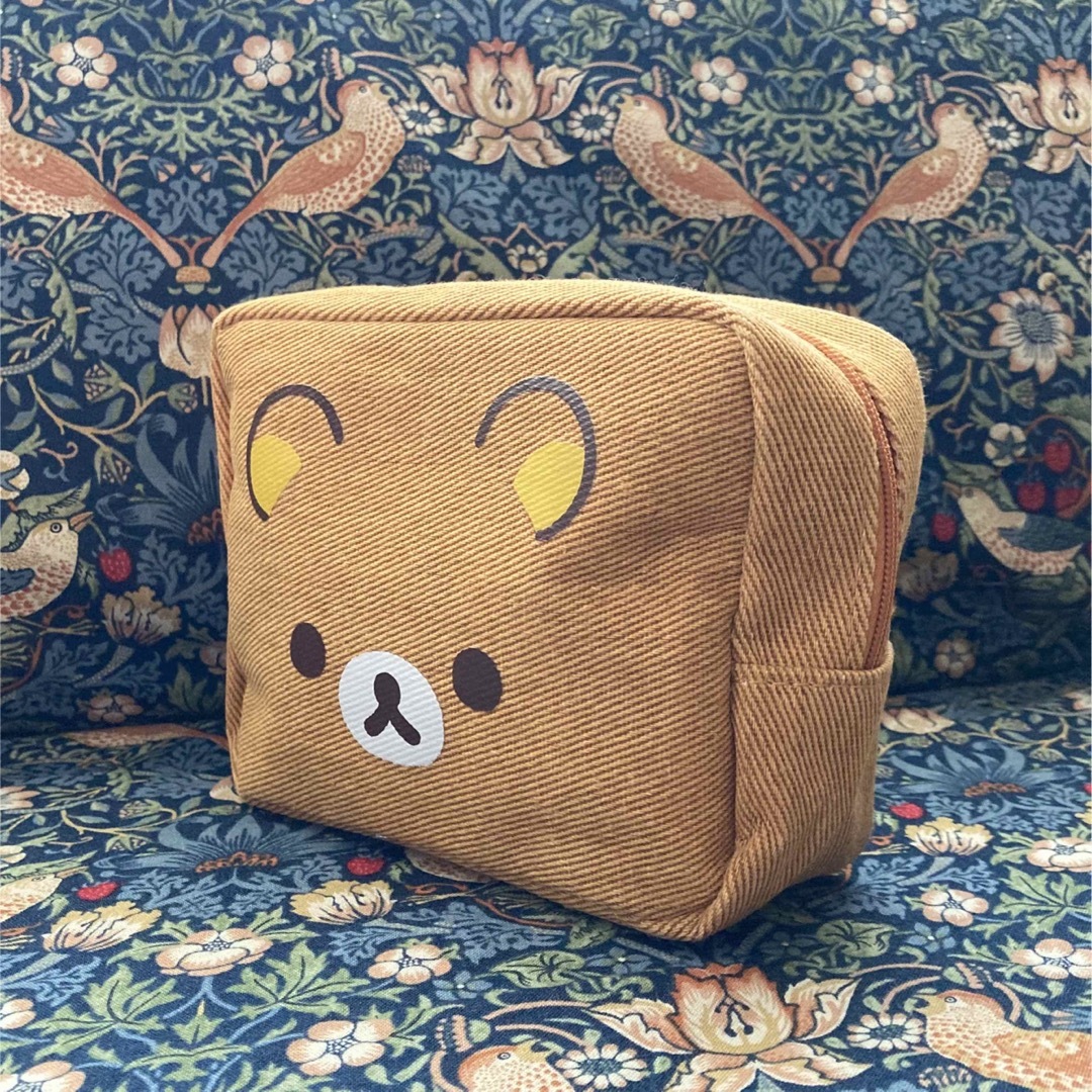 リラックマ(リラックマ)の未使用  Rilakkuma リラックマ スクエアポーチ レディースのファッション小物(ポーチ)の商品写真