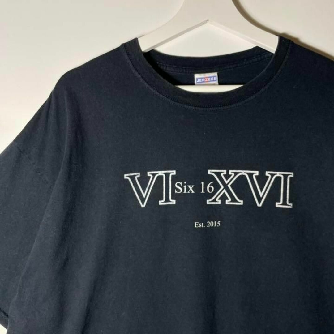 【アメリカ❗️】90s プリントロゴ半袖Tシャツ　黒　L ビッグサイズ