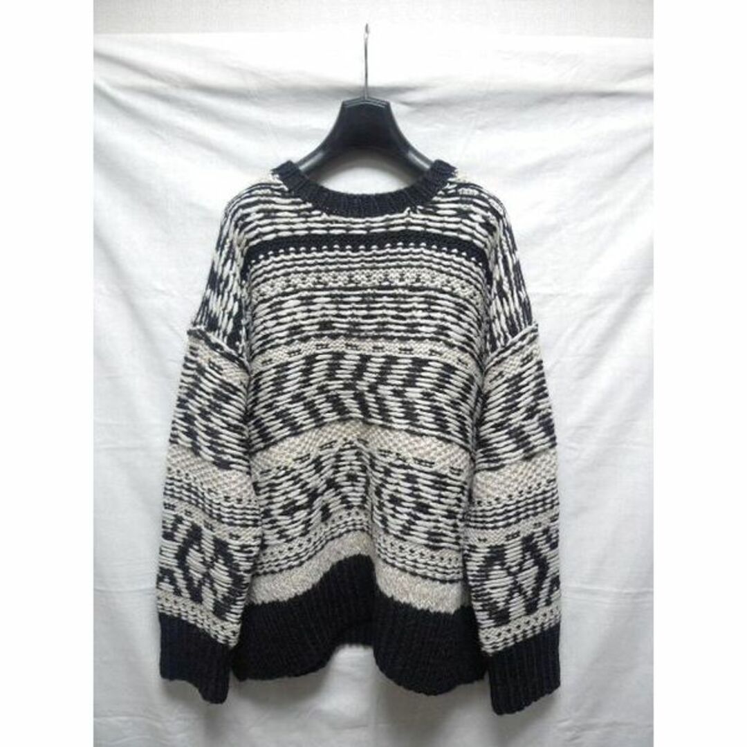 うのにもお得な YLEVE ニット/セーター / - PULLOVER イレーヴ イレーヴ HAND YLEVE JACQUARD