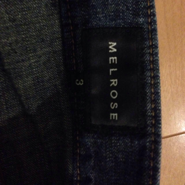 MELROSE(メルローズ)のメルローズ バギーデニム レディースのパンツ(デニム/ジーンズ)の商品写真