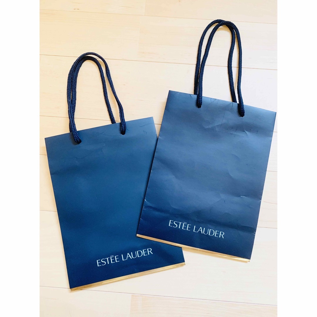 Estee Lauder(エスティローダー)のESTEE LAUDERの紙袋2点セット レディースのバッグ(ショップ袋)の商品写真