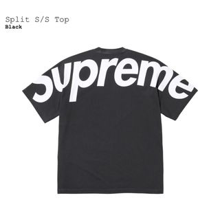 シュプリーム(Supreme)のSplit S/S Top(Tシャツ/カットソー(半袖/袖なし))